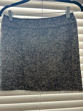 Zadig & Voltaire Black Sequin Mini Skirt